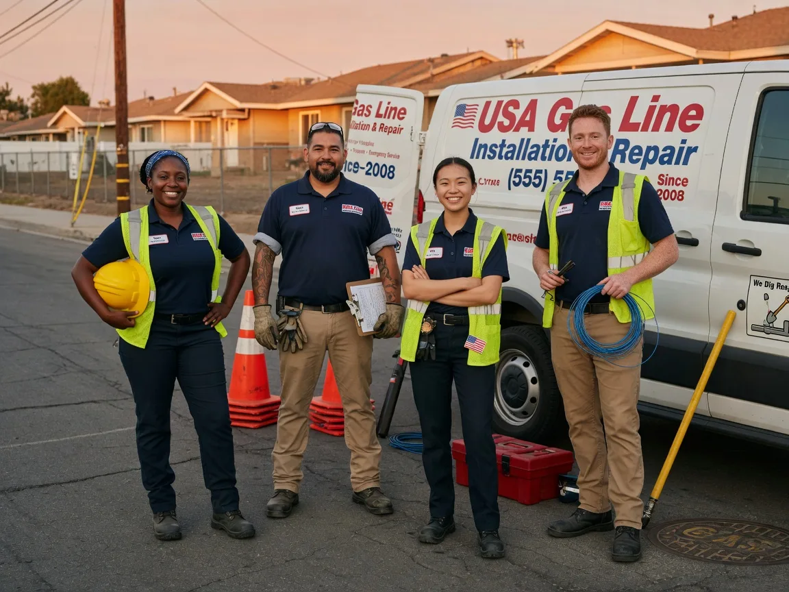 Gas Line Installation company in Devers, TX